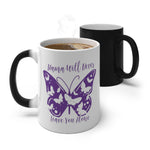 MOM WILL NEVER LEAVE YOU ALONE COFFEE MUG