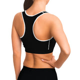 DALLAS TEXAS SPORTS BRA (Black)