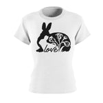 MOTHER DAUGHTER BUNNY T-SHIRT (White)