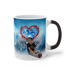 COLOR CHANGING FOREVER IN OUR HEARTS MUG FOR SAMMY