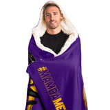 MAMBA MENTALITY HOODED BLANKET (Purple)