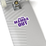MAMBA OUT STICKER (Purple)