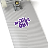 MAMBA OUT STICKER (Purple)