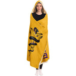 MAMBA MENTALITY HOODED BLANKET (Gold)