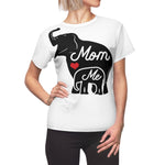 MOM & ME ELEPHANT T-SHIRT (White / Black)
