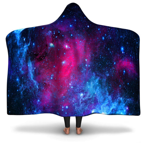 GALAXY HOODED BLANKET
