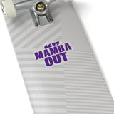 MAMBA OUT STICKER (Purple)