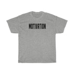 MOTIVATION T-SHIRT (Black Print)