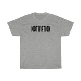 MOTIVATION T-SHIRT (Black Print)