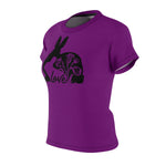 MOTHER BUNNY T-SHIRT (Purple / Black)