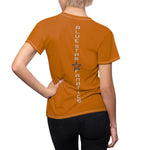 MY MOM MY HEART T-SHIRT (Burnt Orange / White)
