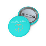 THE PERFECT PEACH BUTTON (Turquoise)