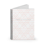 "Power & Excellence" Spiral Notebook - Ruled Line