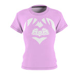 MY MOM MY HEART T-SHIRT (Soft Pink / White)