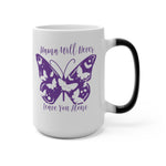 MOM WILL NEVER LEAVE YOU ALONE COFFEE MUG