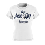 WHATEVER IT TAKES T-SHIRT (White/ Navy Blue)