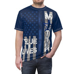 MEN'S BLUE LIVES MATTER T-Shirt (Navy)