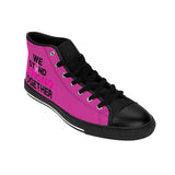 WE STAND STRONG TOGETHER SNEAKERS (Hot Pink / Black)