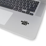 MAMBA OUT STICKER (Black)