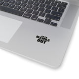 MAMBA OUT STICKER (Black)