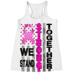 WOMEN'S WE STAND STRONG TOGETHER TANK TOP (White)