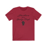JUSTICE FOR GEORGE FLOYD T-SHIRT - V2