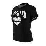 MY MOM MY HEART T-SHIRT (Black / White)