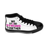 WE STAND STRONG TOGETHER SNEAKERS (White)