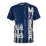 MEN'S BLUE LIVES MATTER T-Shirt (Navy)