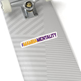 MAMBA MENTALITY STICKER (Gold / Purple)