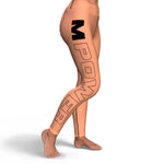 WOMEN'S MPOWER YOGA LEGGINGS (Peach)