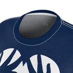 MY MOM MY HEART T-SHIRT (Navy Blue / White)