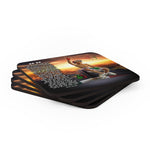 SAMMY - I WON CORKWOOD COASTER SET