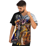THE BLACK MAMBA BASEBALL JERSEY (BLACK STRIPES)