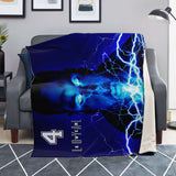 FOUREVER LOYAL MICROFLEECE BLANKET