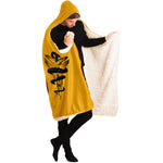 MAMBA MENTALITY HOODED BLANKET (Gold)