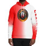C4 PULLOVER HOODIE (RED & WHITE)