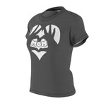 MY MOM MY HEART T-SHIRT (Gary Gray / White)