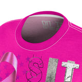 CUSTOMIZED T-SHIRT FOR SOPHIA (Hot Pink)