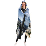DOWNTOWN DALLAS HOODED BLANKET