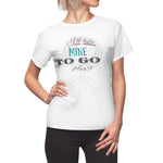 "I'll Take Mine To Go Please" Women's Cut & Sew Tee