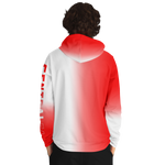 C4 PULLOVER HOODIE (RED & WHITE)