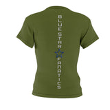 MY MOM MY HEART T-SHIRT (Military Green / White)