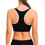 DALLAS TEXAS SPORTS BRA (Black)