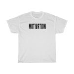 MOTIVATION T-SHIRT (Black Print)