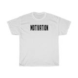MOTIVATION T-SHIRT (Black Print)