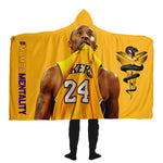 MAMBA MENTALITY HOODED BLANKET (Gold)