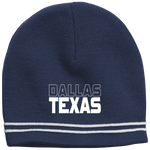 EMBROIDERED DALLAS TEXAS BEANIE