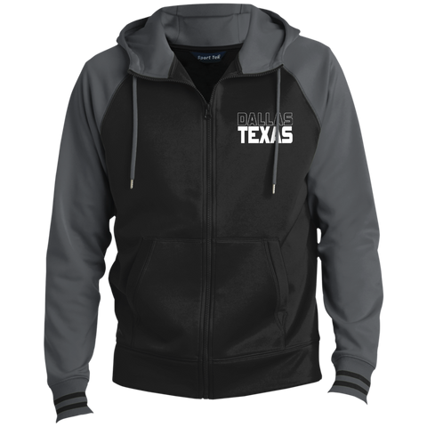 MEN'S EMBROIDERED DALLAS TEXAS HOODED JACKET