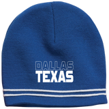 EMBROIDERED DALLAS TEXAS BEANIE